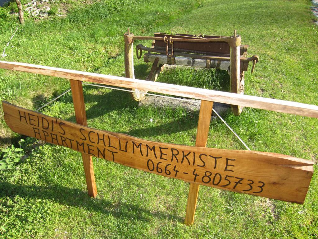 Heidi'S Schlummerkiste Am Fuss Der Teichalm Breitenau am Hochlantsch Buitenkant foto