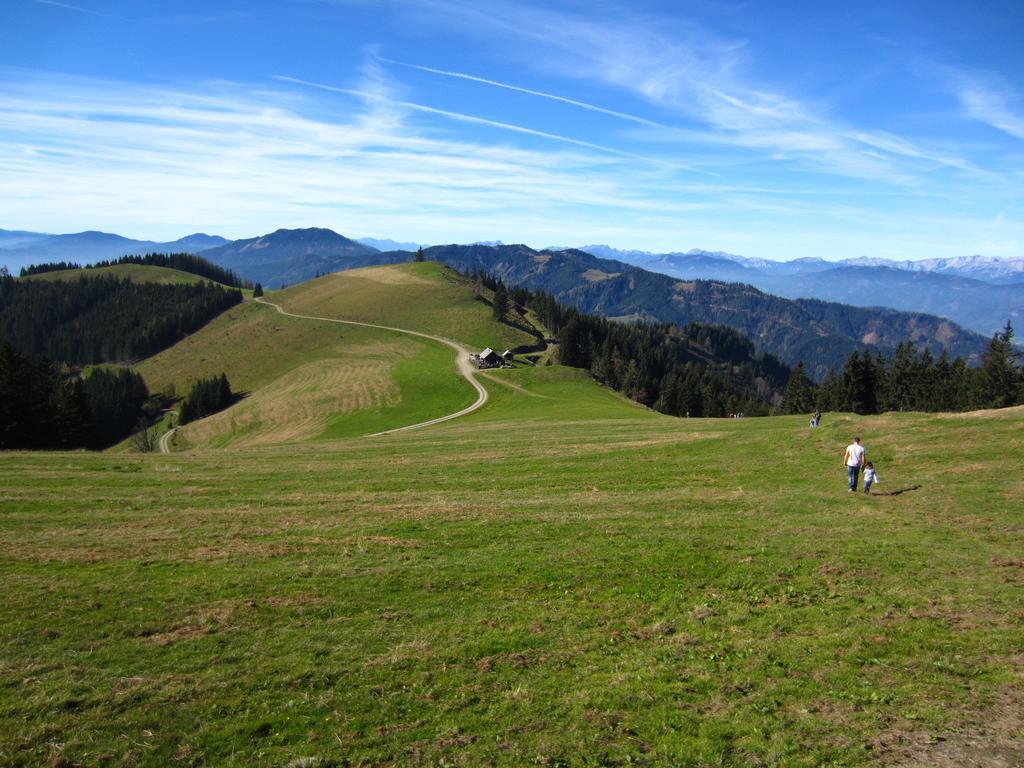 Heidi'S Schlummerkiste Am Fuss Der Teichalm Breitenau am Hochlantsch Buitenkant foto